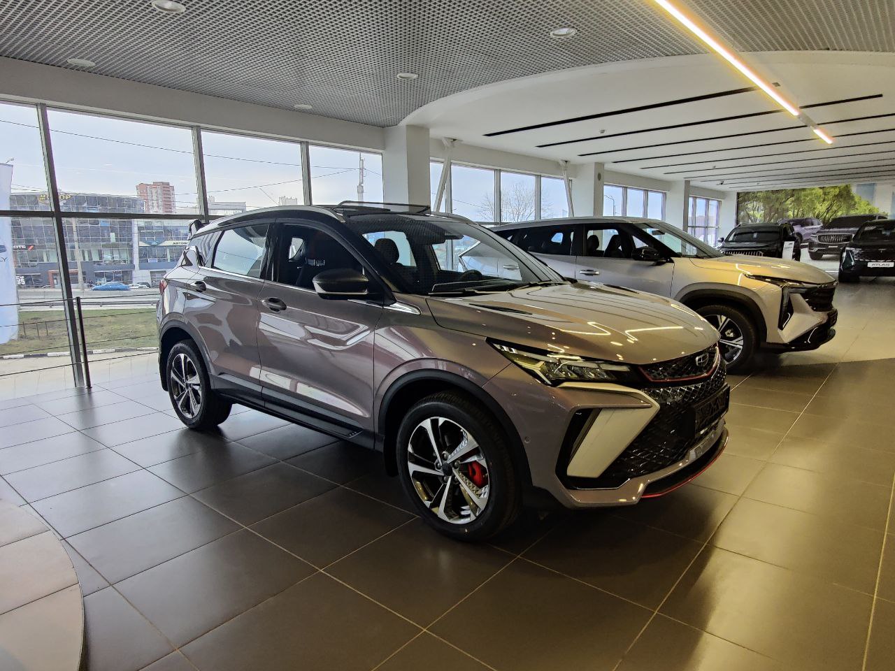 Новый Geely                                                   Coolray в ПЕНЗЕ - АВТОЛОЦМАН