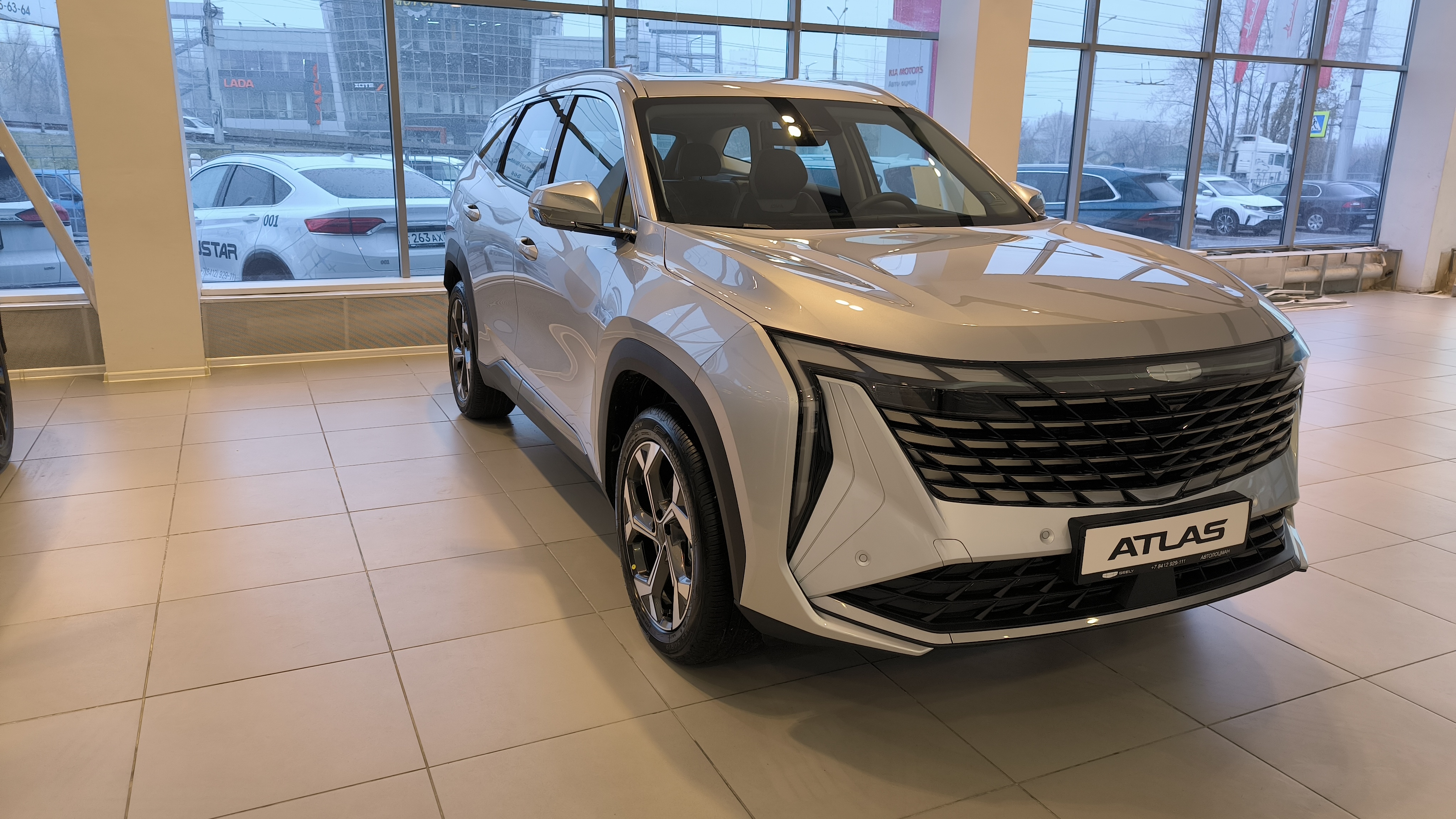 Новый Geely                                                   Atlas в ПЕНЗЕ - АВТОЛОЦМАН